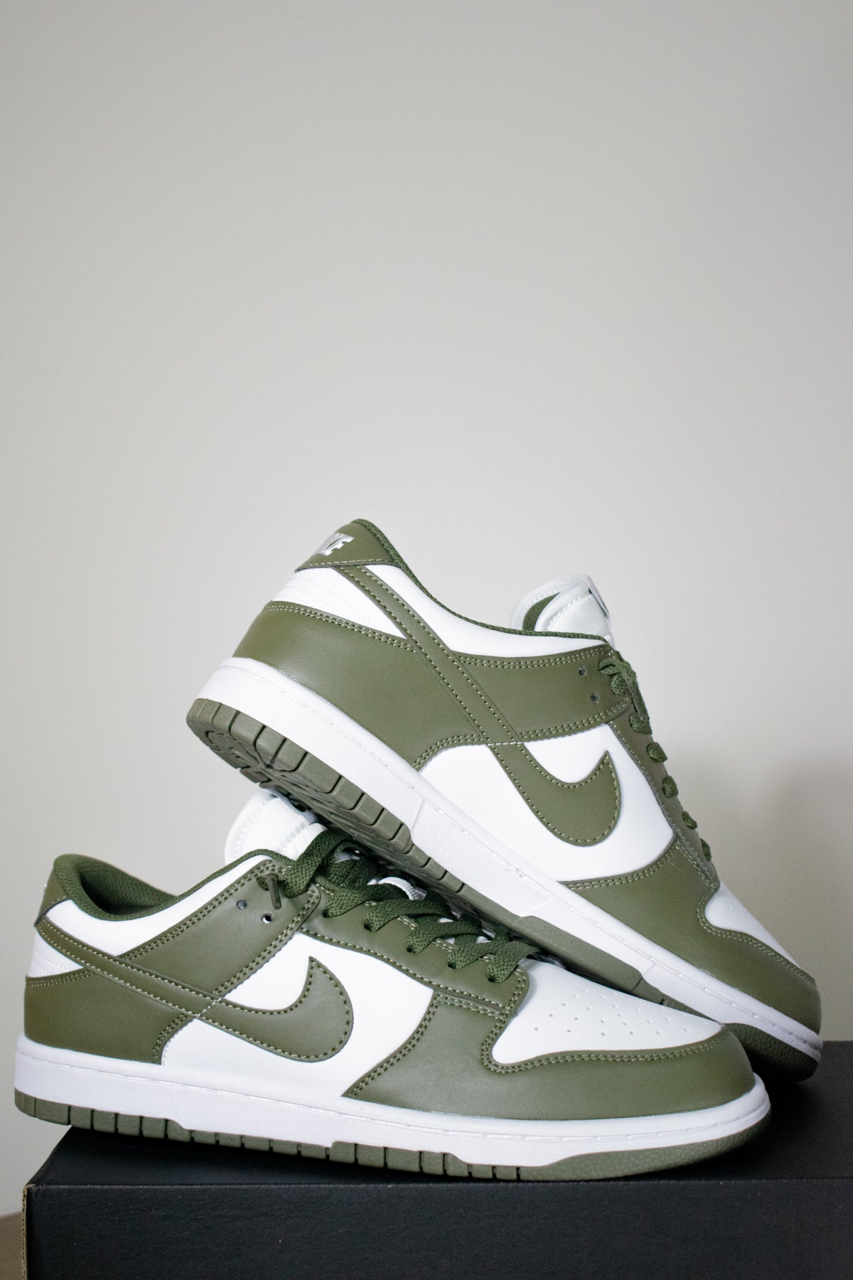 Dunk Low Branco e Verde