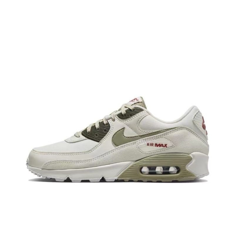 Air Max 90 Branco e Verde Militar